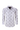 White Striped Long Sleeve Foil Stretch Shirt