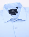 Suslo Solid Stretch Short Sleeve Shirt (SC515-Sky)