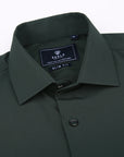 Suslo Solid Stretch Short Sleeve Shirt (SC515-Hunter)