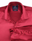 Satin Collared Dress Shirt
