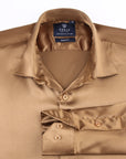 Satin Collared Dress Shirt