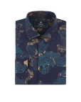 Geo Formation (Leather Look) Navy