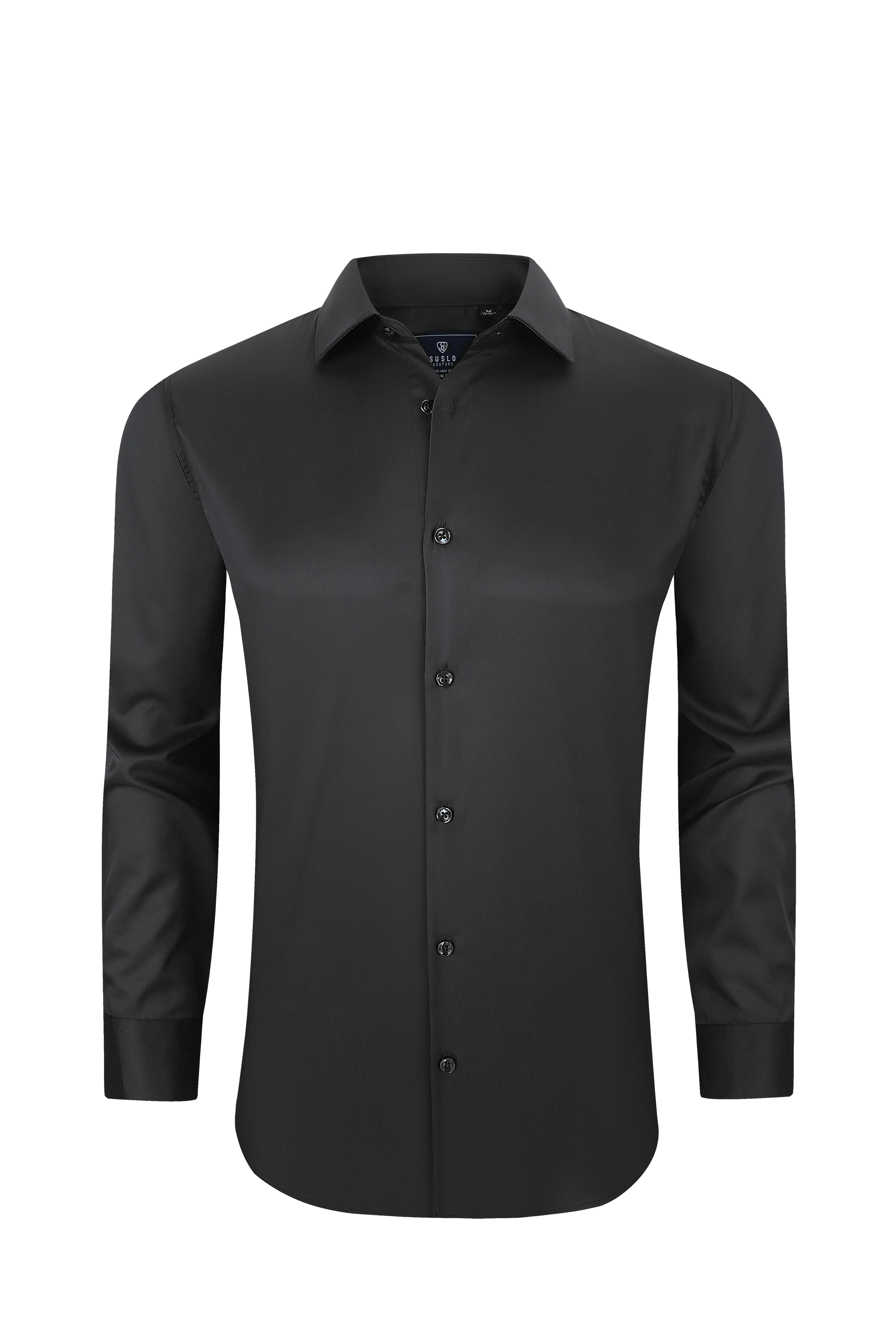 Perfect Dress Shirt (Black) Suslo Couture Perfect Dress Shirt (Black) Suslo Couture