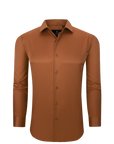 Perfect Dress Shirt (BROWN)