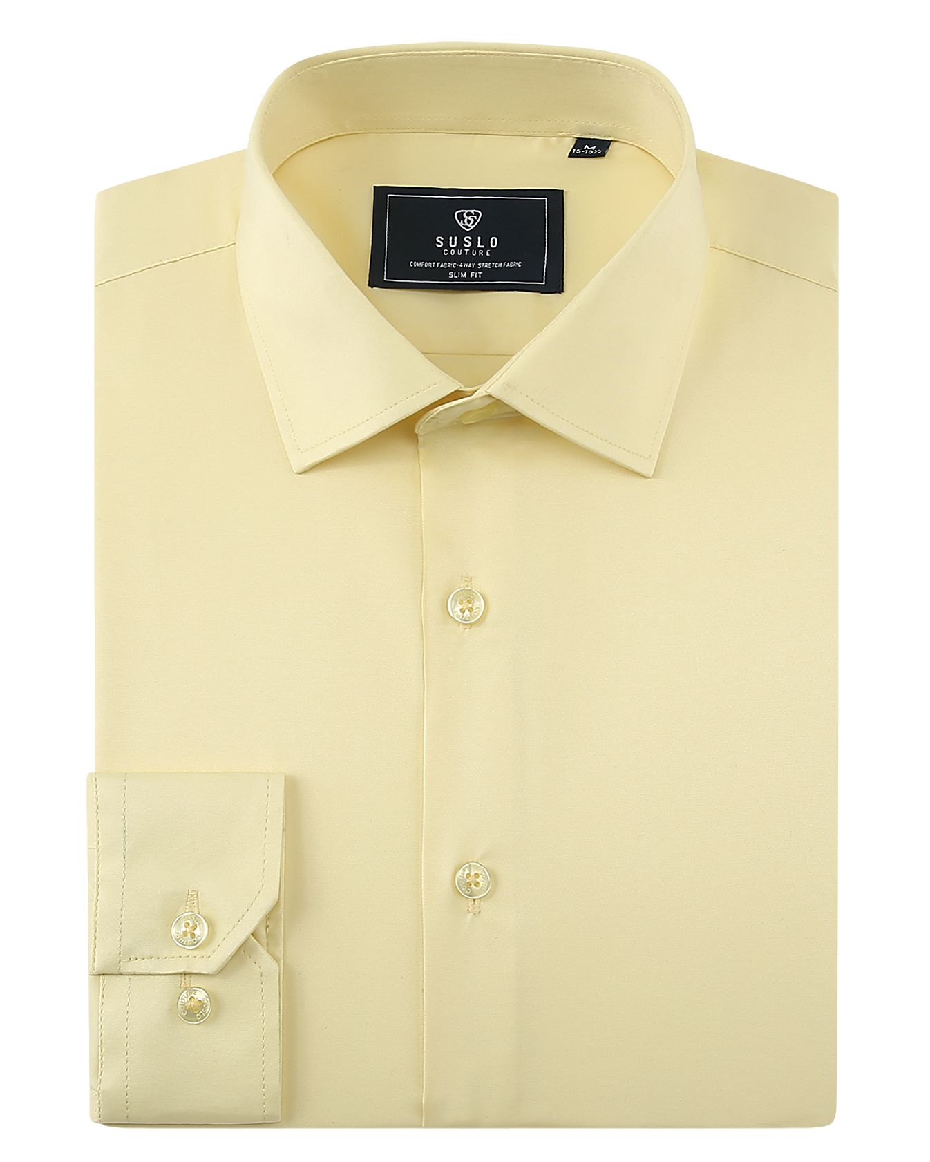 Perfect Dress Shirt (YELLOW) Suslo Couture Perfect Dress Shirt (YELLOW) Suslo Couture