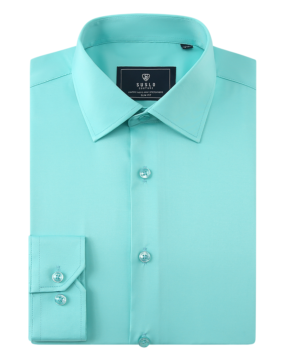 Perfect Dress Shirt (MINT) – Suslo Couture