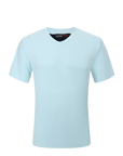 Luxury V Neck Tee - Sky