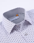Suslo Gio Printed Short Sleeve Shirt (SC530-9-White)
