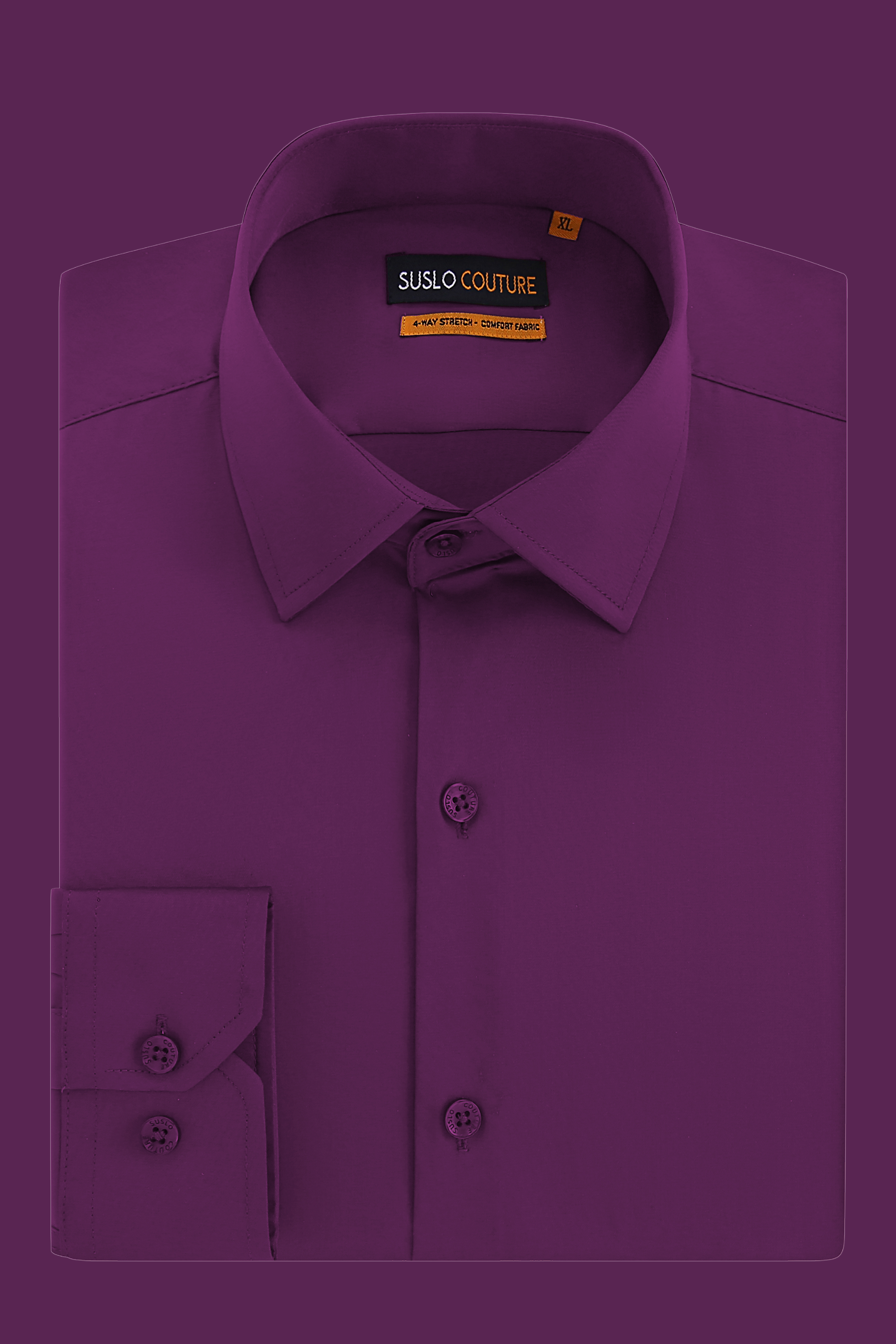 The Perfect Dress Shirt Egg Plant