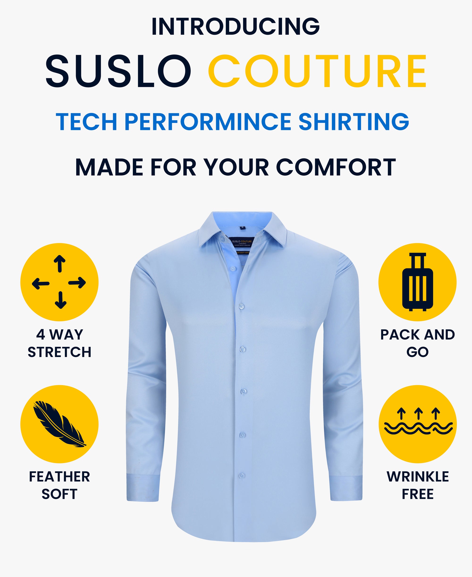 721 Satin Dress Shirt Combo ( Shirt and Tie)