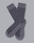 Premium Textured Dress Socks