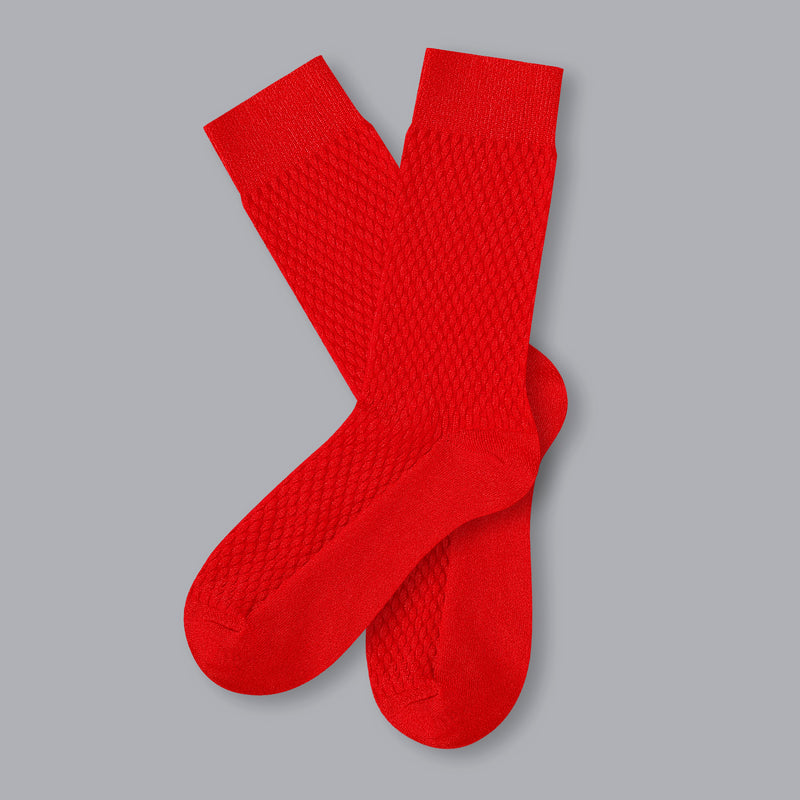 Premium Textured Dress Socks
