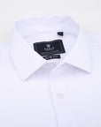 Suslo Solid Stretch Short Sleeve Shirt (SC515-White)