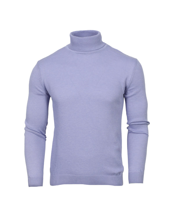 Suslo Turtle Neck Knits - Lilac