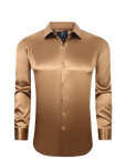 Satin Collared Dress Shirt