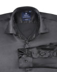 Satin Collared Dress Shirts