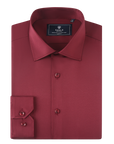 Perfect Dress Shirt (BURGUNDY)