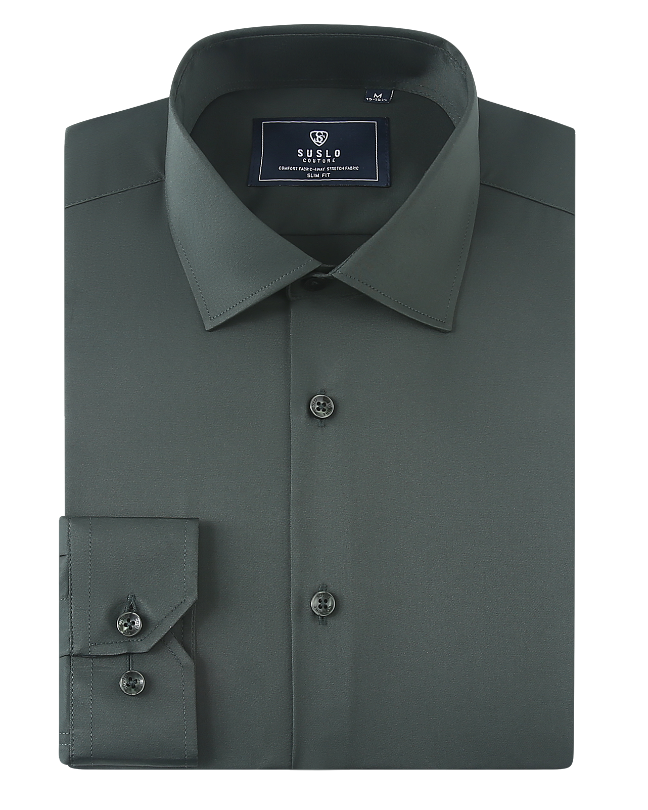 Perfect Dress Shirt (HUNTER) – Suslo Couture