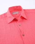 Linen Dress Shirt 901 Fuchsia pink