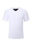 Luxury V Neck Tee - White