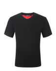 Luxury V Neck Tee Black