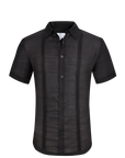Linen AIR Dress Shirt-Black