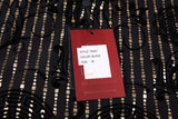 Baroque Black Rose Long-Sleeve Foil Stretch Shirt
