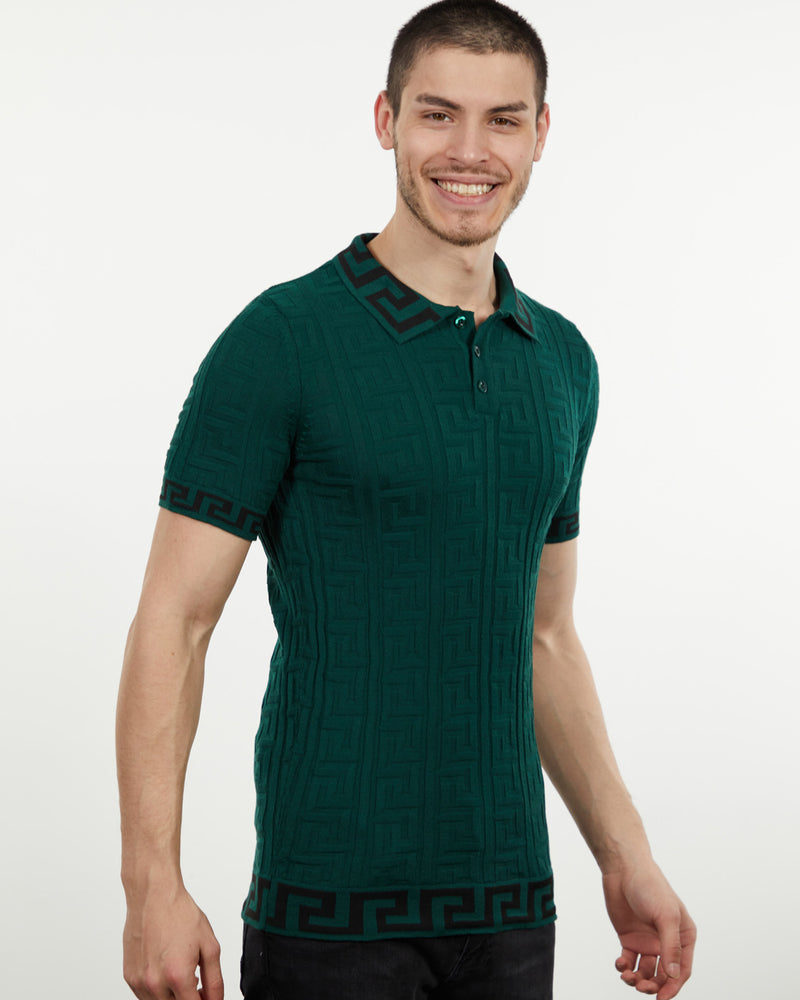 Luxury Polo T-Shirt Green