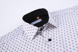 Suslo Gio Printed Short Sleeve Shirt (SC530-17-White)