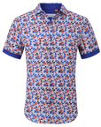 Suslo Gio Printed Short Sleeve Shirt (SC530-5-Multi)